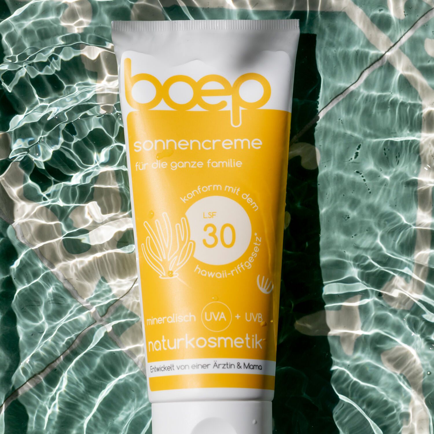 das boep Sonnencreme Familie LSF 30