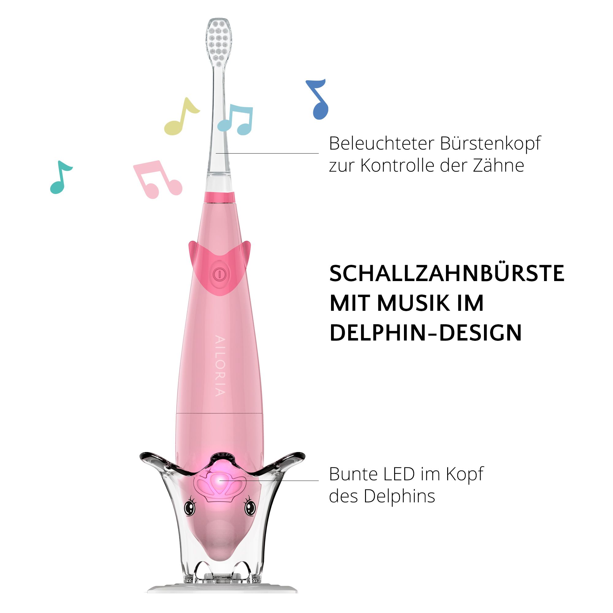 AILORIA BUBBLE BRUSH Kinder-Schallzahnbürste