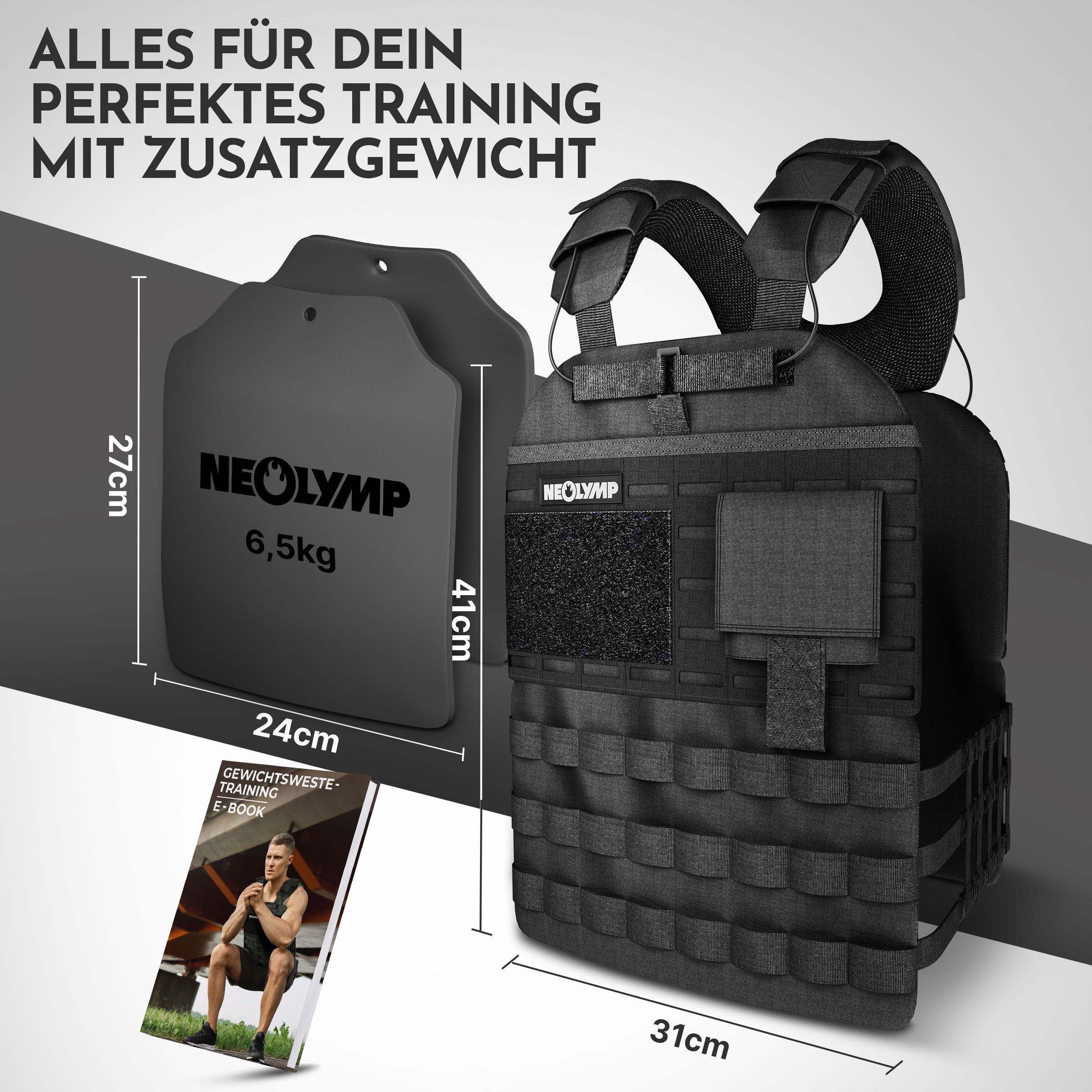 NEOLYMP Gewichtsweste 25 KG