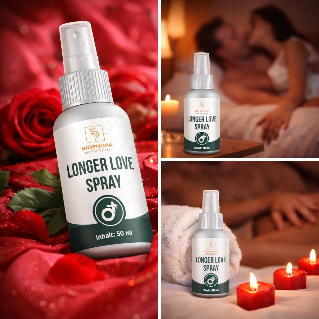 Longer Love Spray | Verzögerungsspray für Männer | Kontrolle & Ausdauer | 50ml
