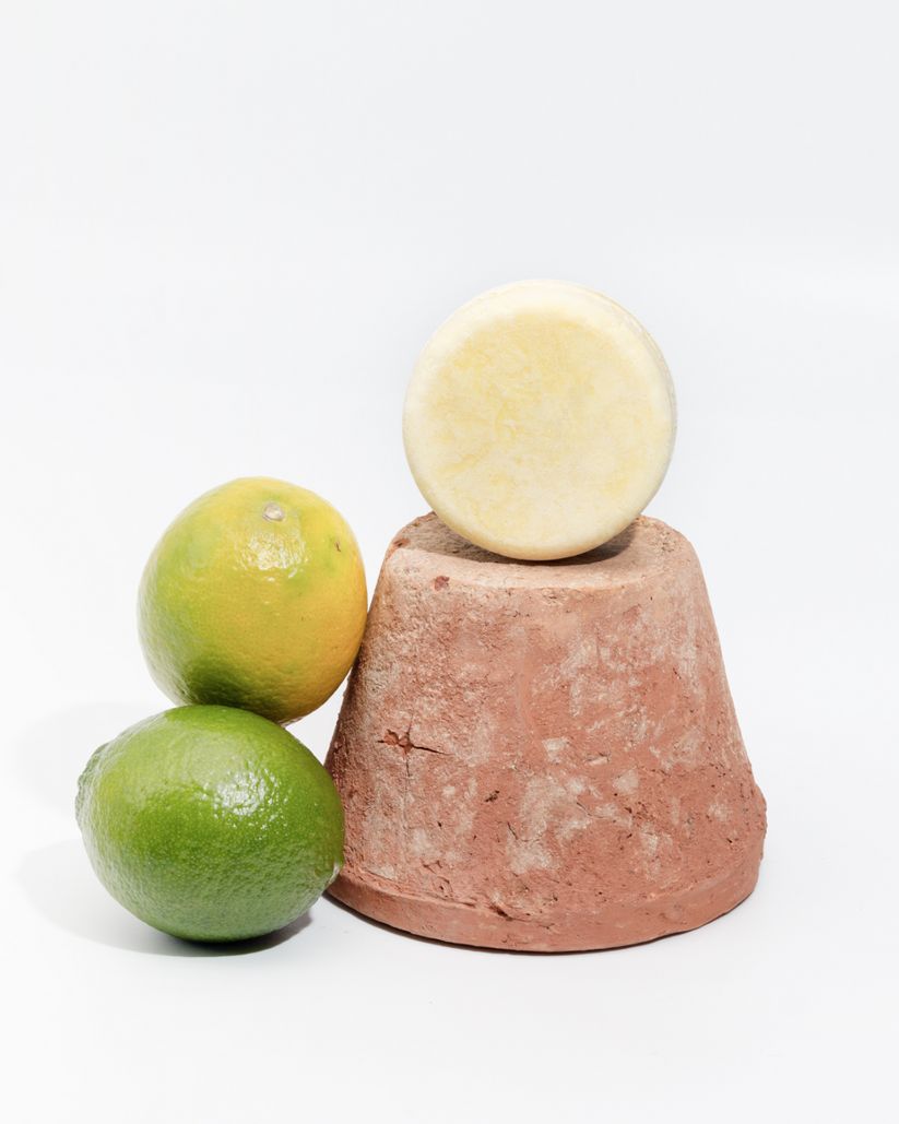 R5 Festes Dusch-Shampoo Kinder, 94% Natürlich, Duft Crème Caramel, Vanille, Vegan