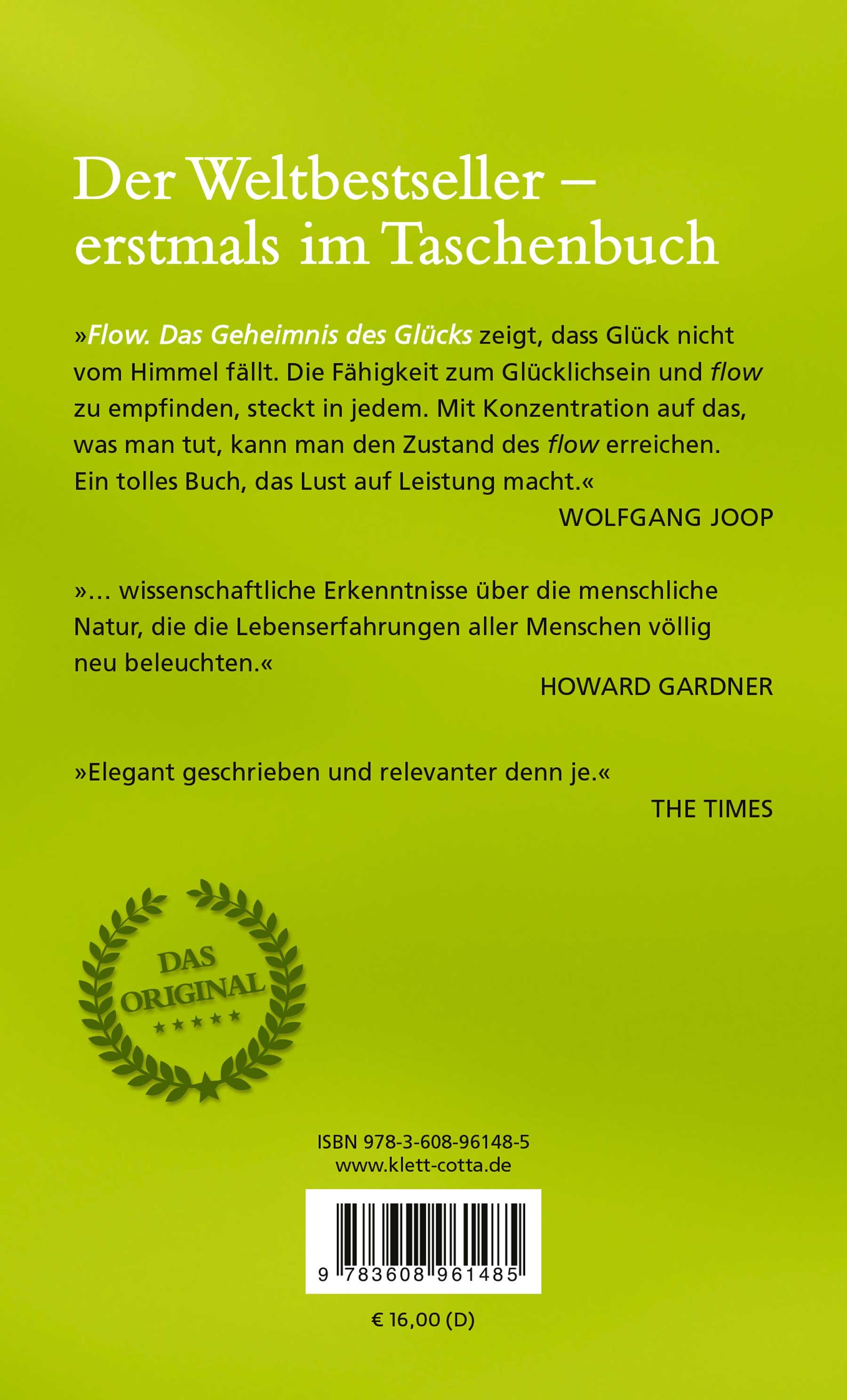 Flow. Das Geheimnis des Glücks