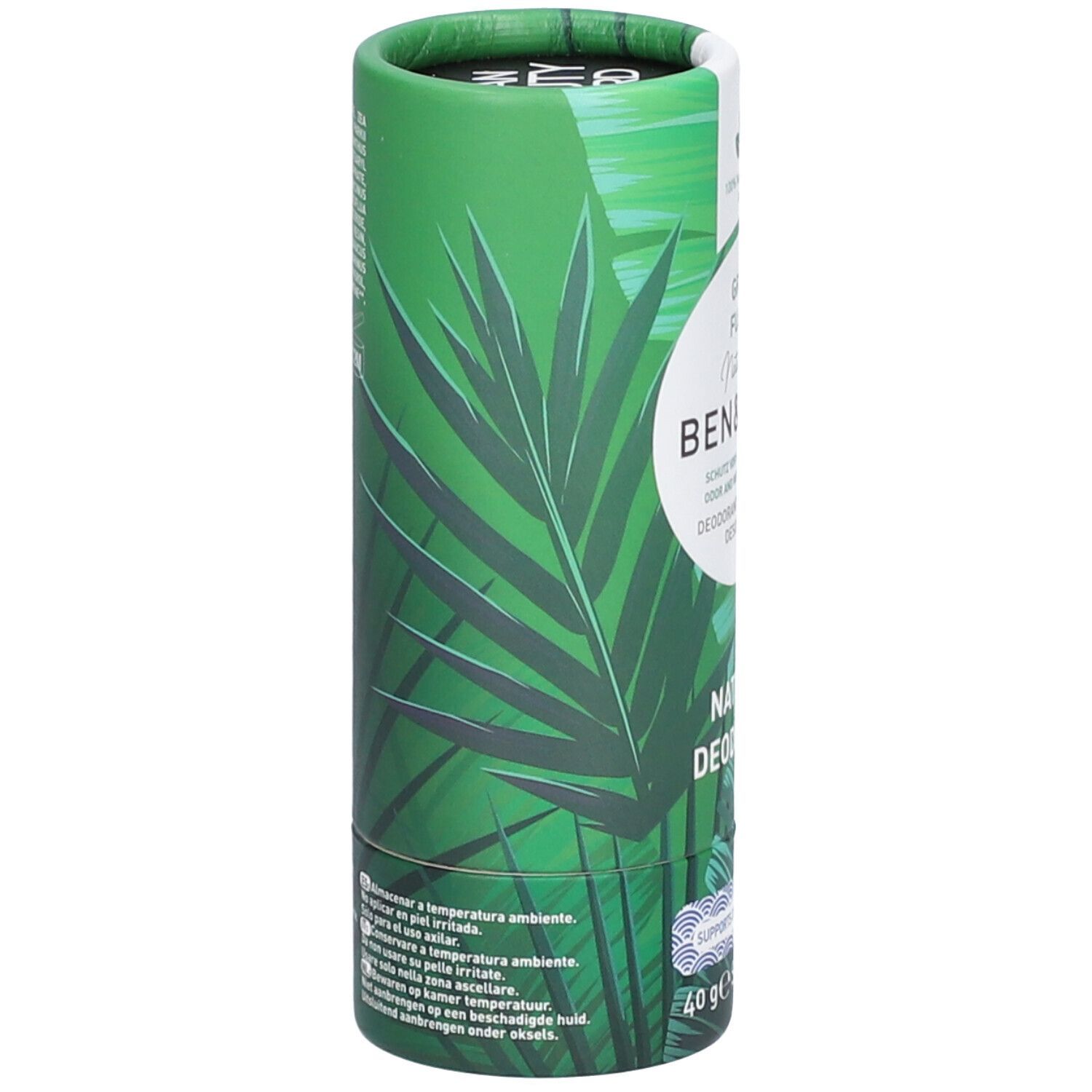 Ben & Anna Natural Deodorant Papertube Green Fusion 40 g Stifte