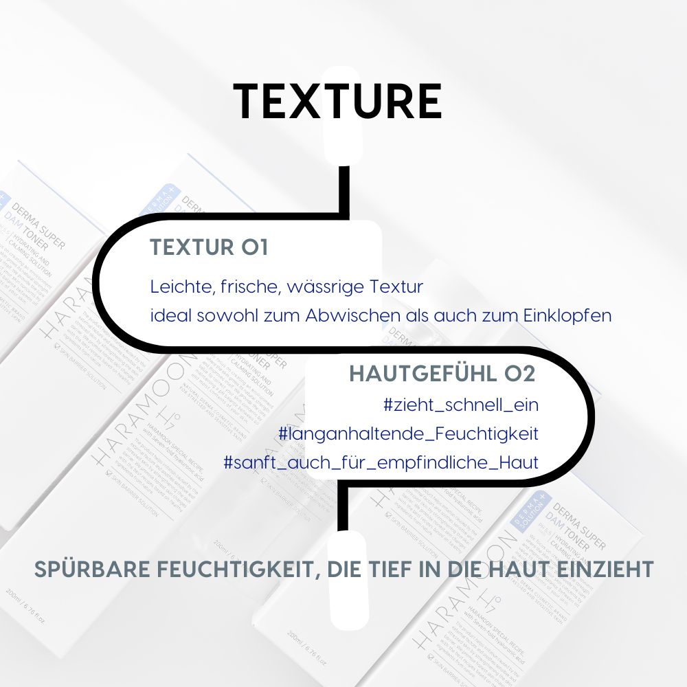 HARAMOON pH-ausgleichender Feuchtigkeits- & Beruhigungstoner mit Hyaluronsäure