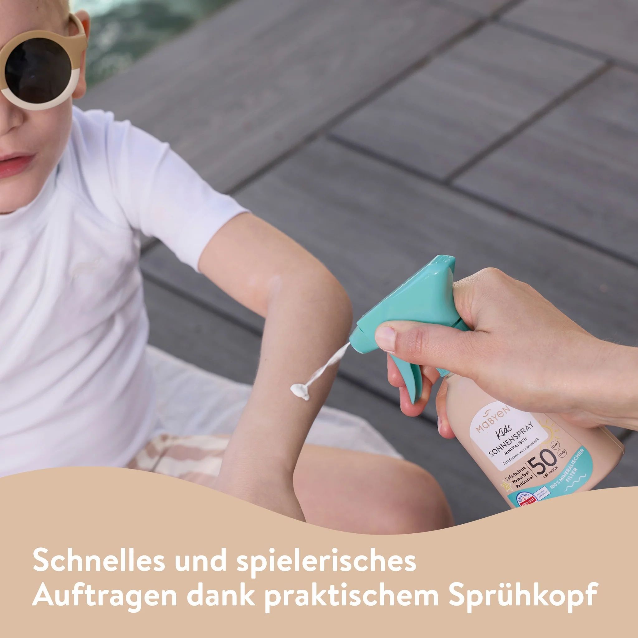 MABYEN Kids Sonnenspray LSF50