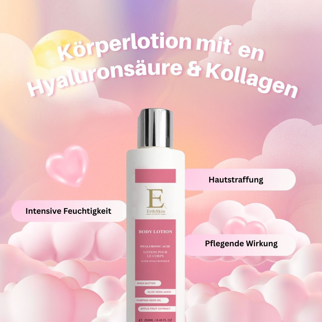 ErthSkin London Hyaluronsäure + Kollagen Körperlotion