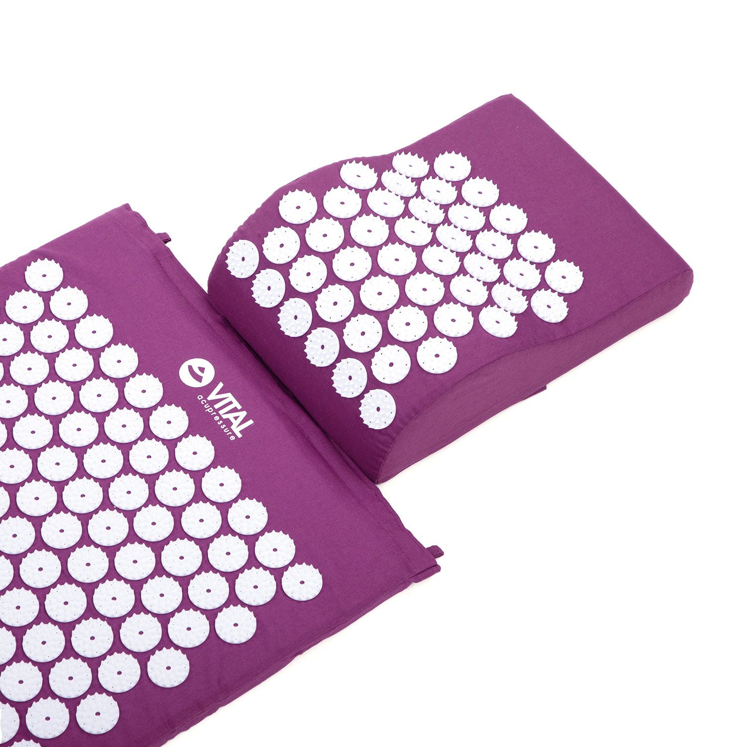 bodhi Vital Akupressur-DELUXE-Set aubergine SOFT