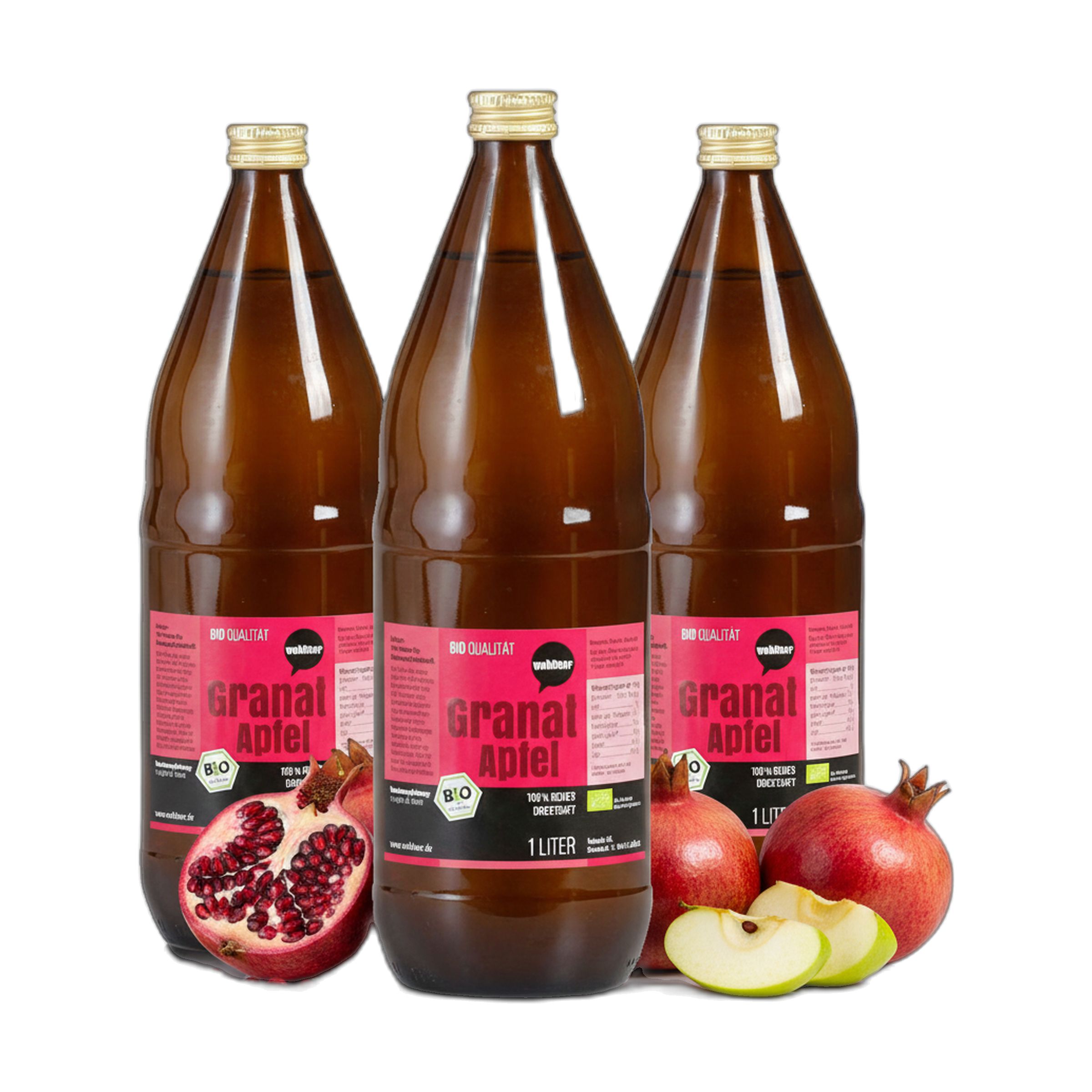 Wohltuer Bio Granatapfel reiner Direktsaft 1 St