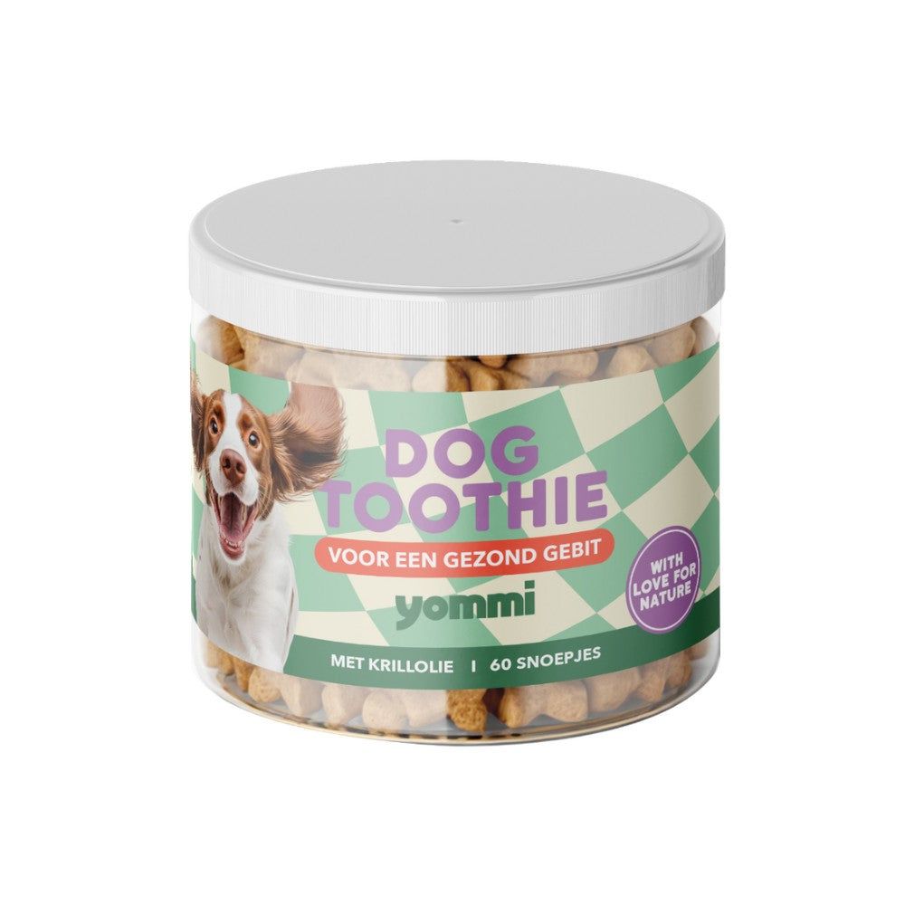 Yommi Dog Toothie - Kausnacks zur Zahnpflege für Hunde