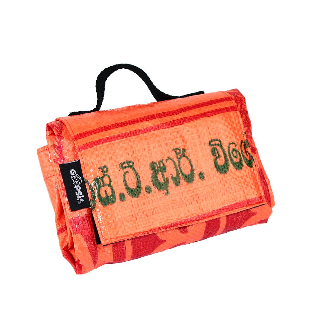 Goopsi Outdoor Hundedecke - Orange 1 cm