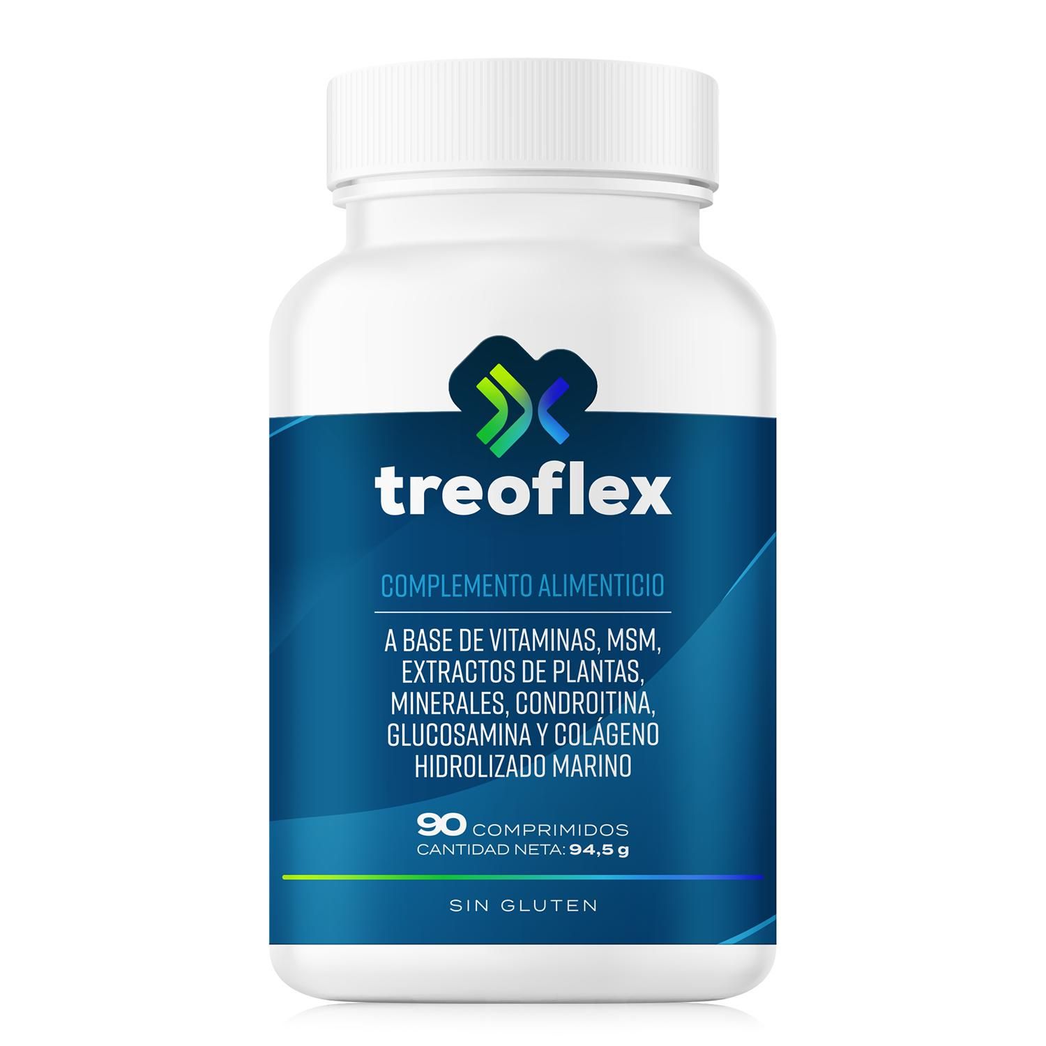 Treovita Treoflex Collagene Marino Peptan® con Glucosamina, Condroitina e MSM