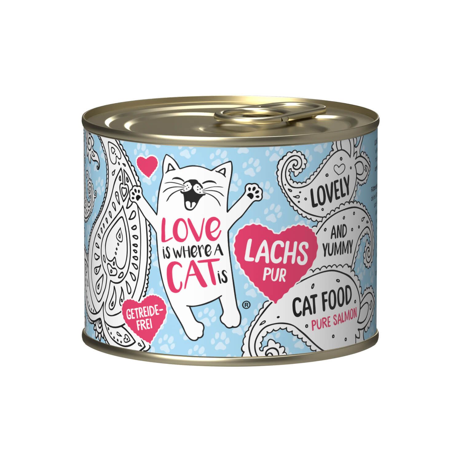Love is where a cat is® Lachs pur