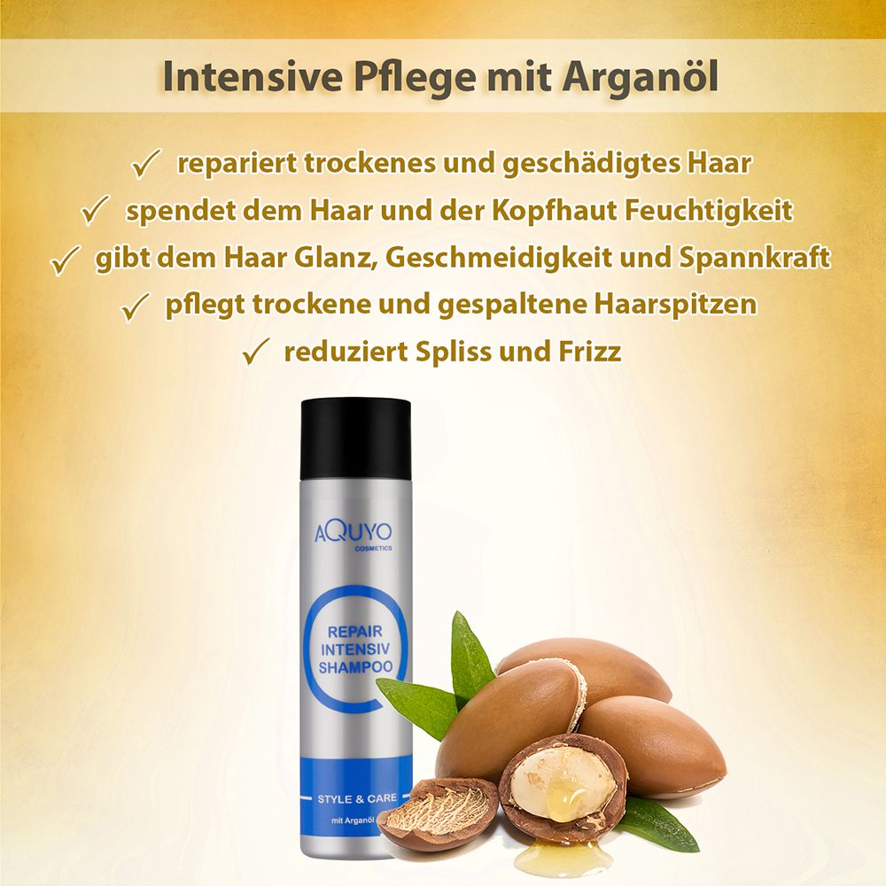 Style & Care Arganöl Shampoo für geschädigtes oder strapaziertes Haar