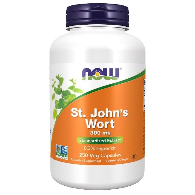 Now Foods Johanniskraut 300 mg 250 Pc