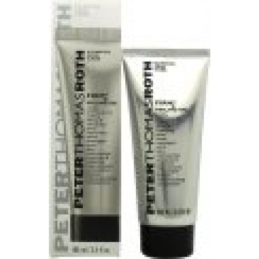 Tube und Verpackung. Aufschrift: PETER THOMAS ROTH, FIRMx Peeling Gel. Text: Clinical Skin Care.