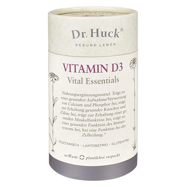 Dr. Huck Vitamin D3 Kapseln Vegan