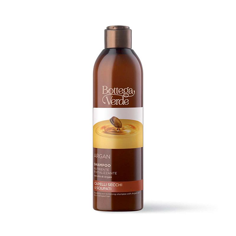 Bottega Verde Argan  - Shampoo nutriente, rivitalizzante