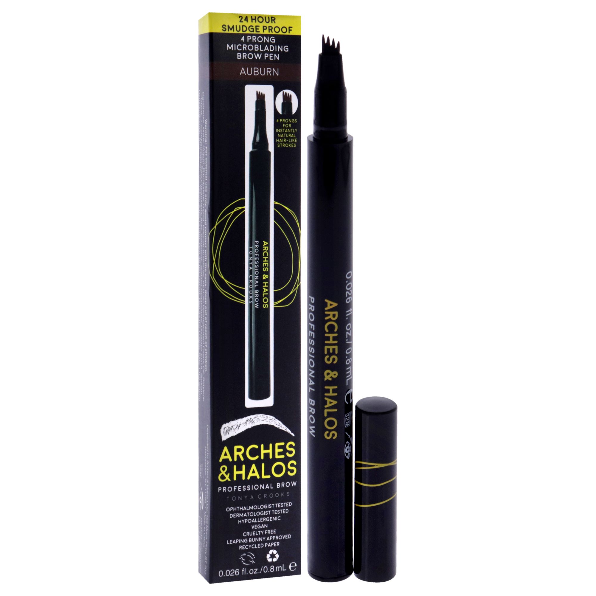 4 Prong Microblading Augenbrauenstift - Auburn von Arches and Halos