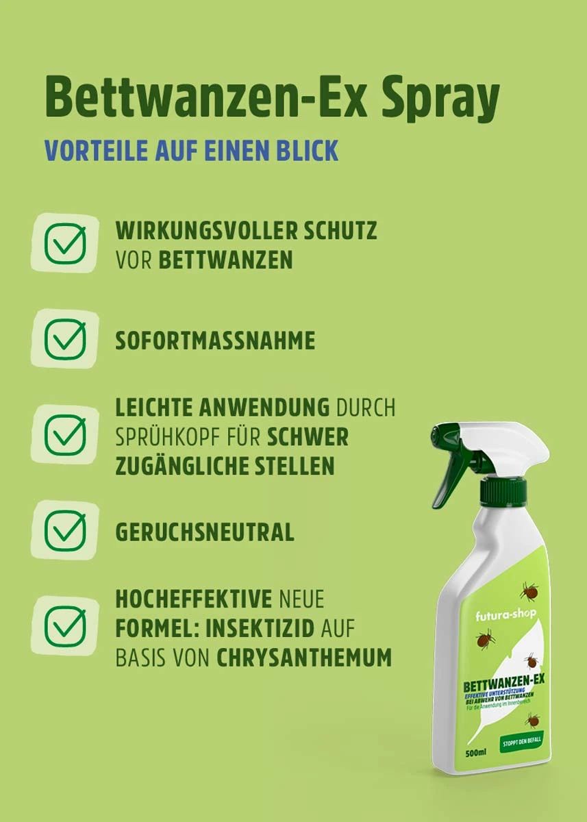 Bettwanzenspray - Effektive Abwehr & Langzeitschutz