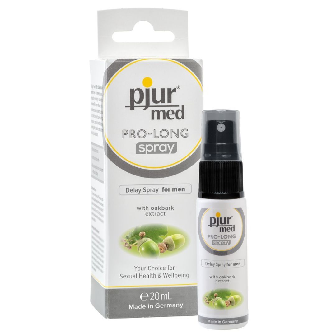 Penisspray „Pro-Long Spray“ | Mit Eichenrindenextrakt, Aloe Vera und Panthenol | pjur