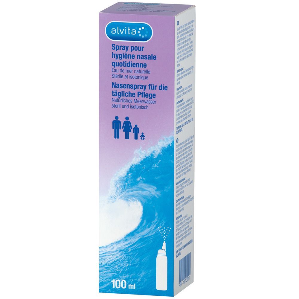 alvita® Nasenspray für die tägliche Pflege