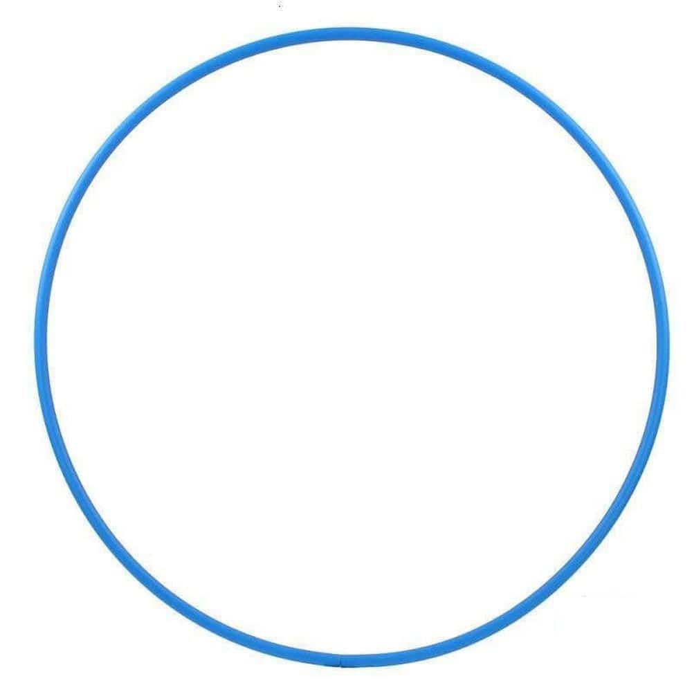 Hoopomania Kinder-Hula-Hoop ohne Deko- und Grip-Tape | Ø 70 cm Blau 1 St