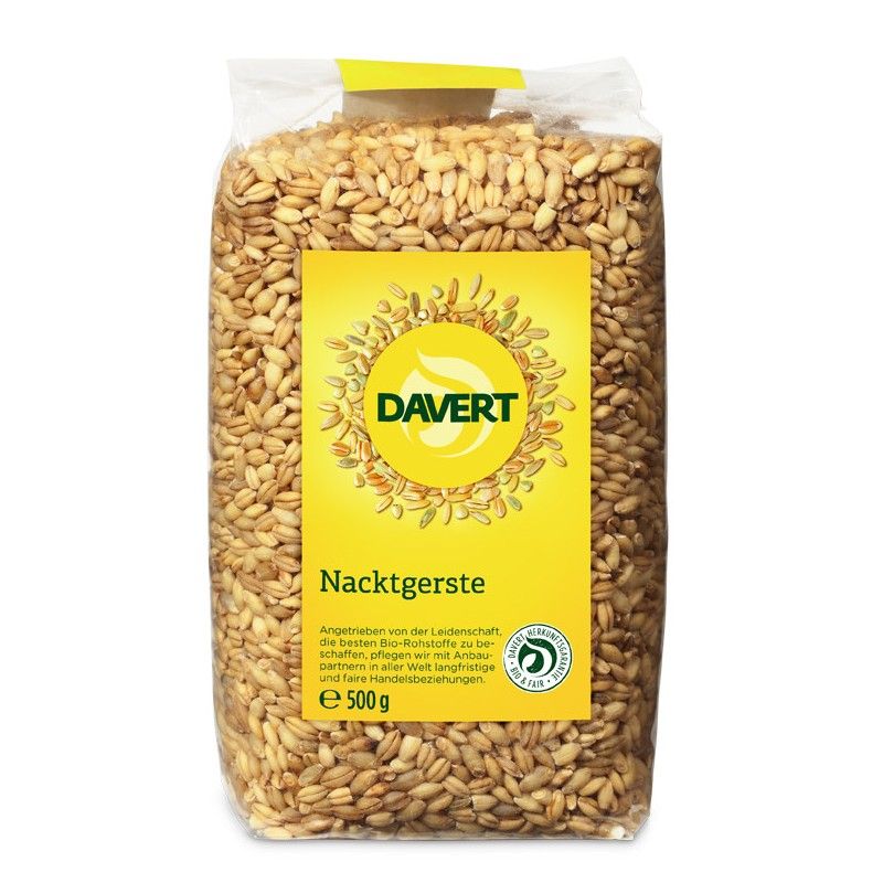 Davert - Nacktgerste 500 G - Shop Apotheke