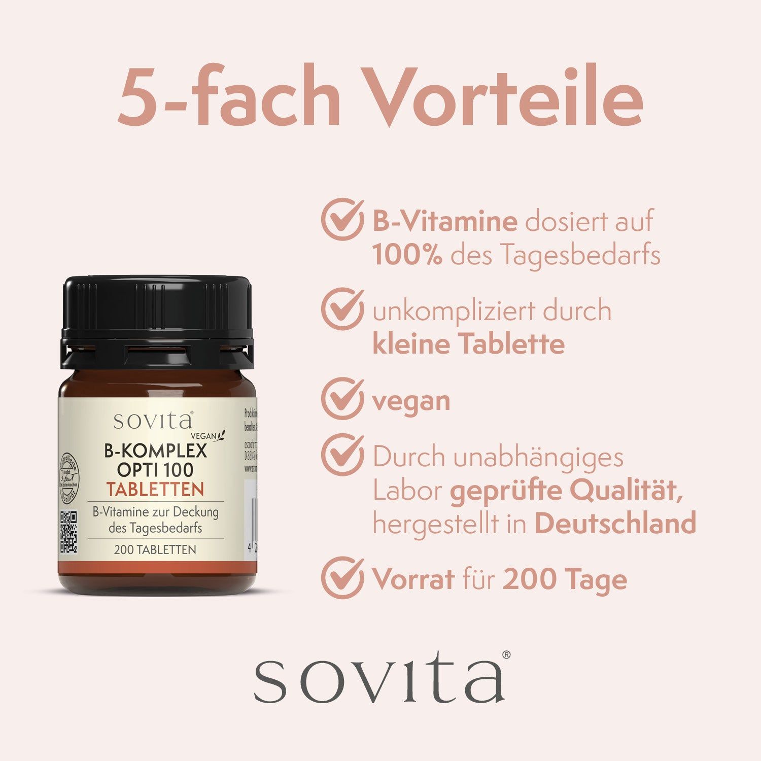 sovita Vitamin B-Komplex Opti 100
