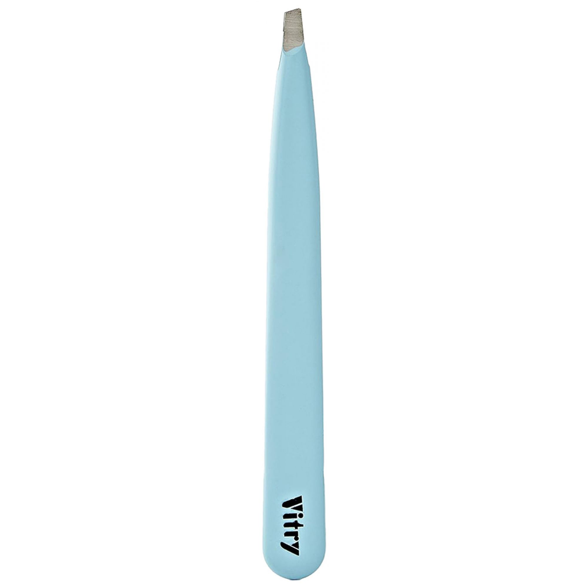 Vitry Professionelle Pinzetten Edelstahl-Vorspannbits Farbe 9 cm (Farbe : Blau) 6,6x1,5x15