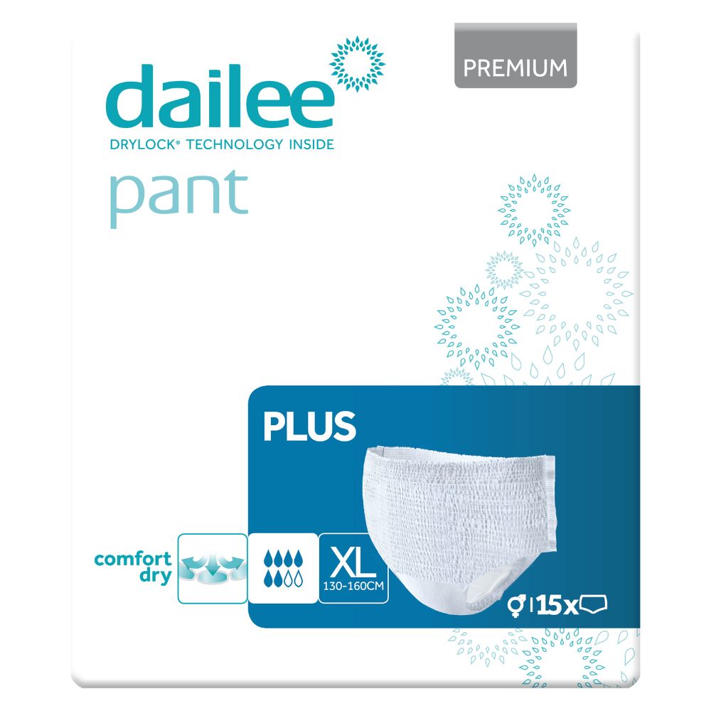 Dailee Pants Plus Inkontinenz Windelhosen für Erwachsene