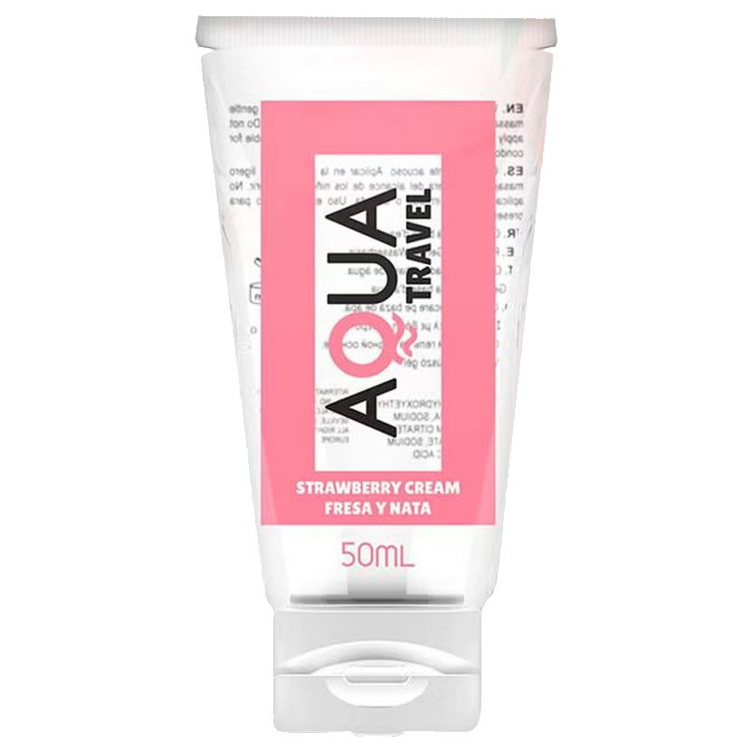 Aqua *Travel Strawberry Cream* 0,05 l Gleitmittel