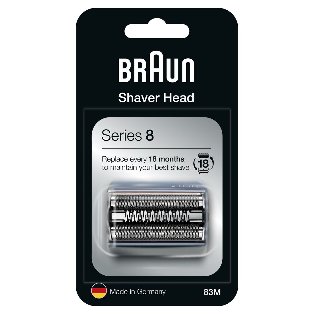 Braun - Ersatzscherkopf "Kombipack 83M" in Silber