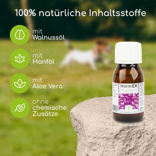 Wolfsbacher Natur Wurmmittel 50 ml Tropfen zum Einnehmen