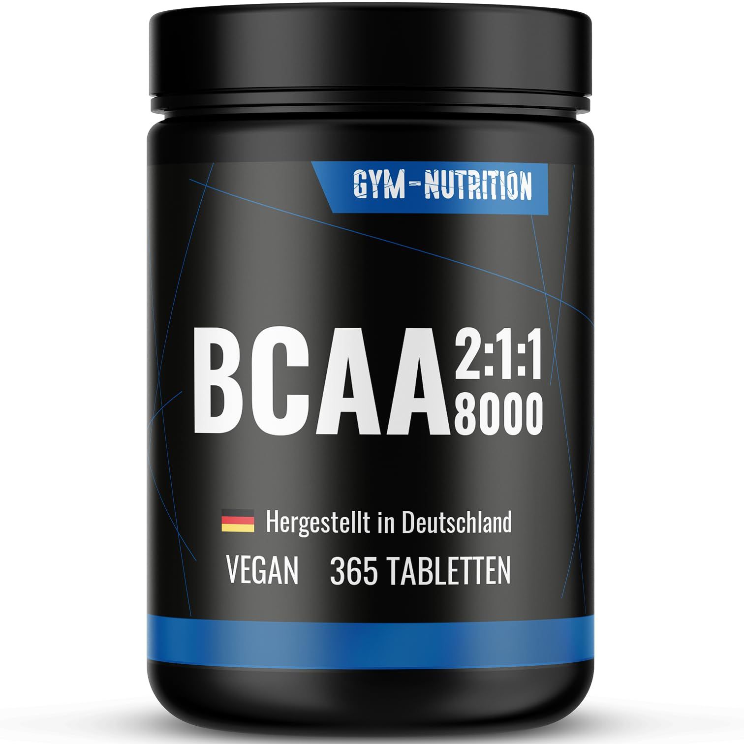 Bcaa Tabletten - 365 mit Leucin Isoleucin Valin Gym Nutrition® 402 g