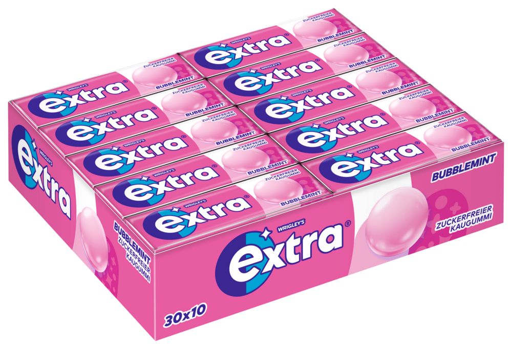 Extra Kaugummi Bubblemint 30x10 Dragees St