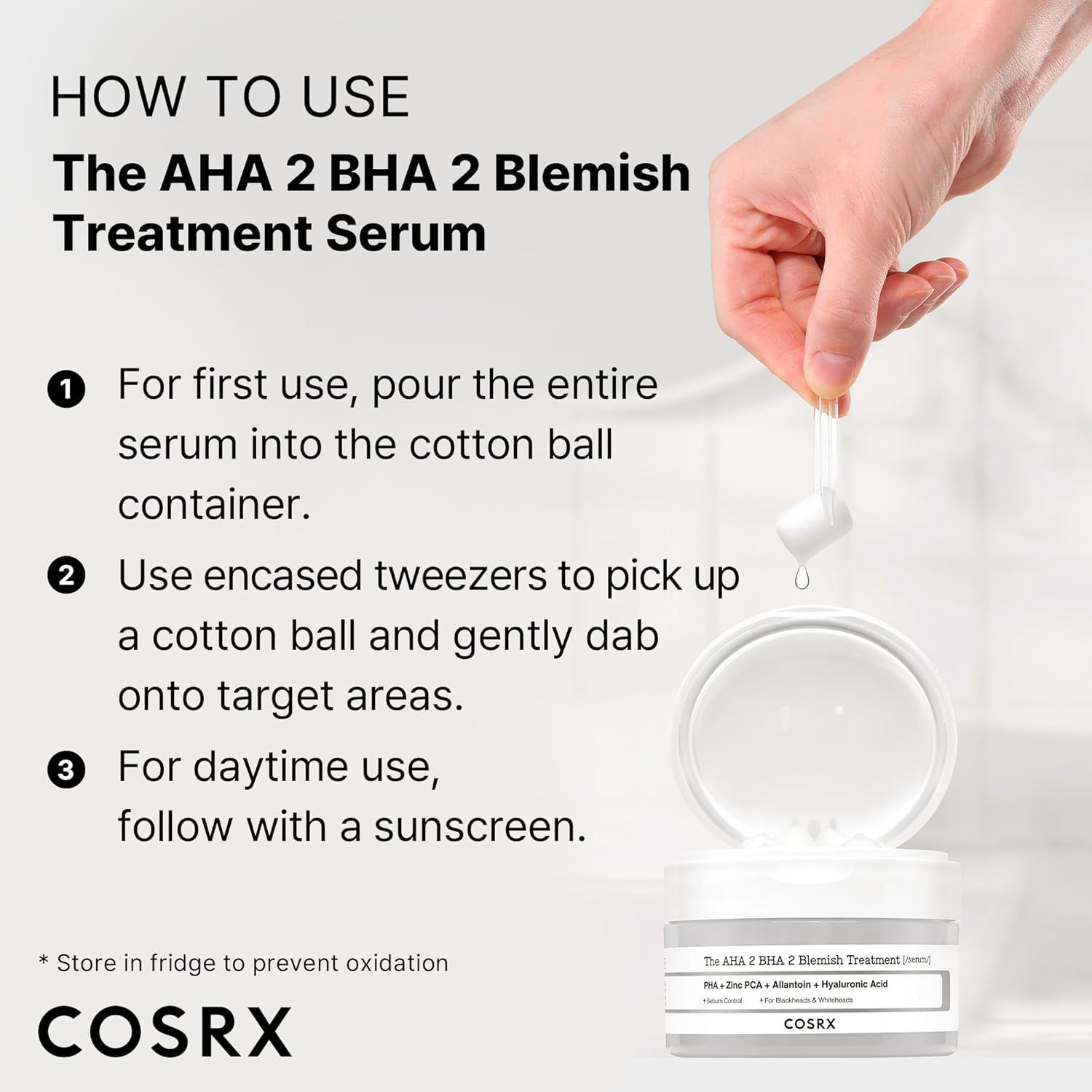 COSRX The AHA 2 BHA 2 Blemish Treatment Serum 50 ml