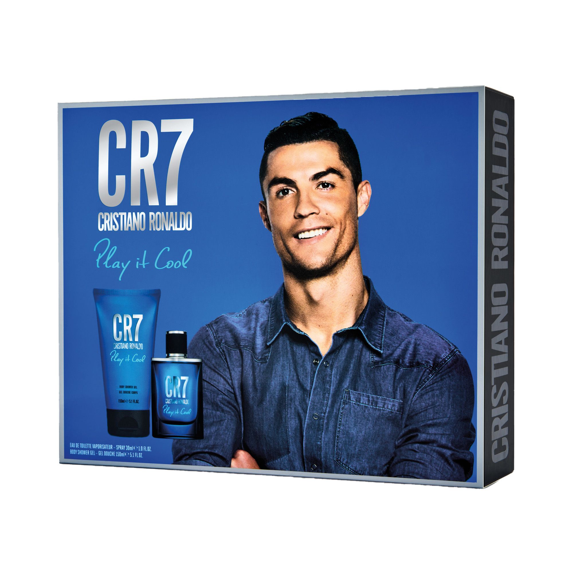 Cristiano Ronaldo CR Play It Cool Set Eau de Toilette + Shower Gel