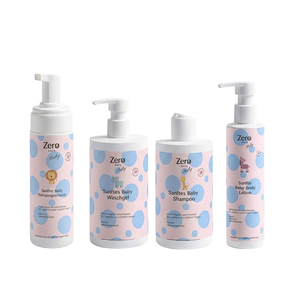 Zero Skin Baby Routine Set Pflegeset sanft pflegend für empfindliche Babyhaut 940 ml