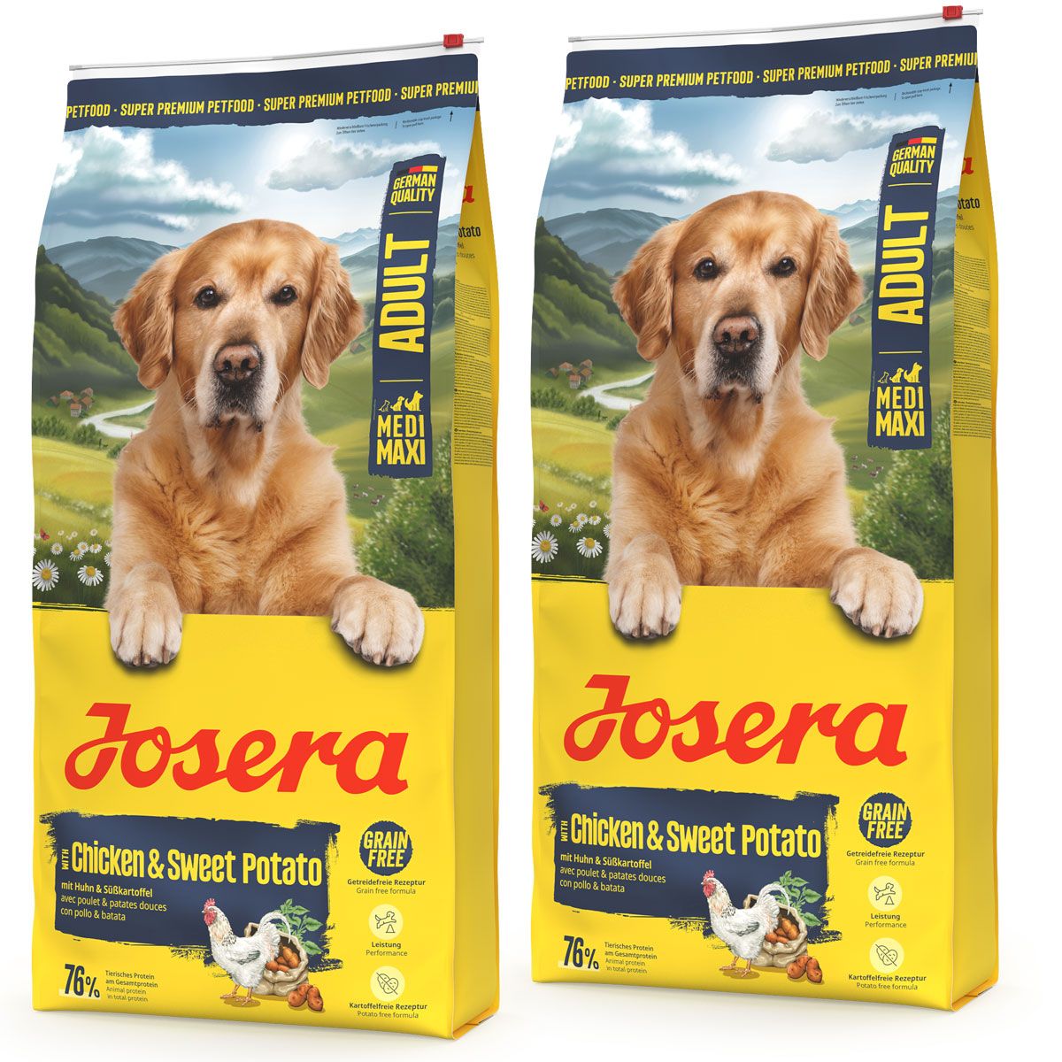 Josera M/M Adult Chicken & Sweet Potato 25 kg
