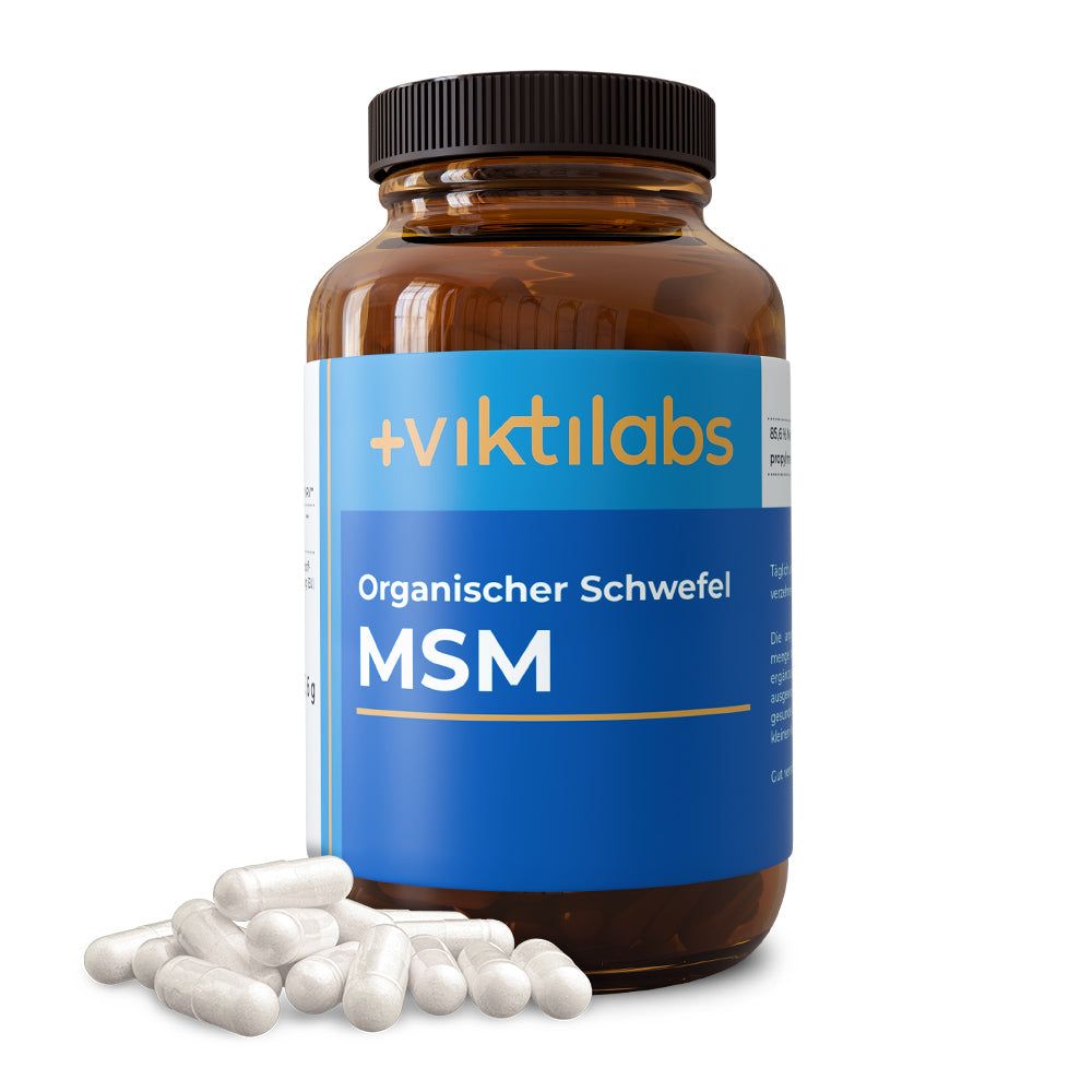 Viktilabs MSM (Methylsulfonylmethan): Reiner Organischer Schwefel