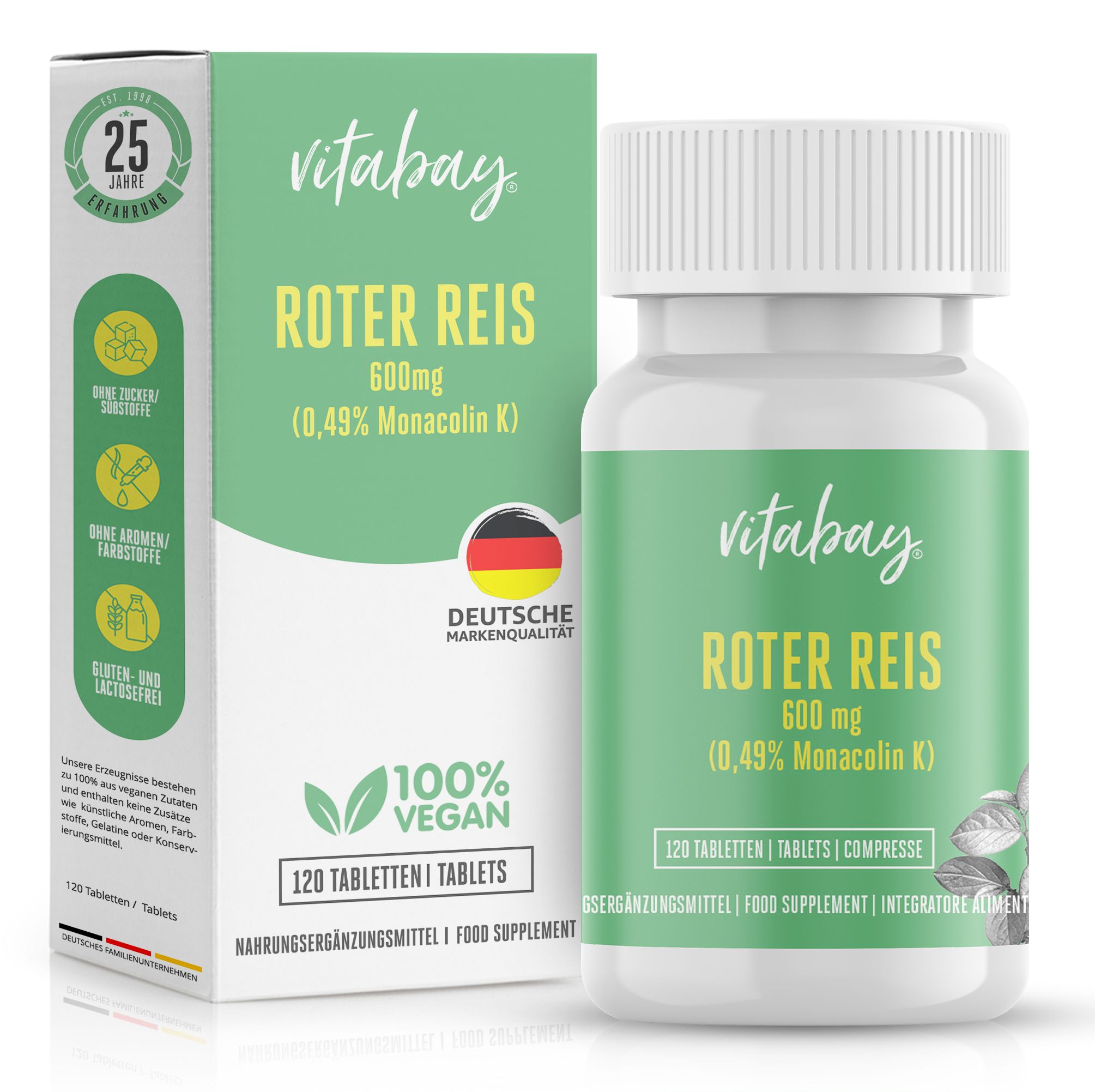 Vitabay Roter Reis 600 mg