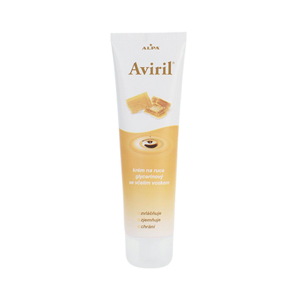 Alpa Aviril Glyzerin-Handcreme mit Bienenwachs 0,1 l