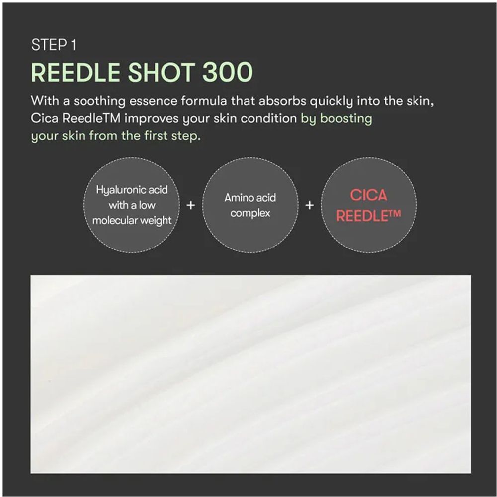 VT COSMETICS Mild Reedle Shot 300 2-Step Face mask