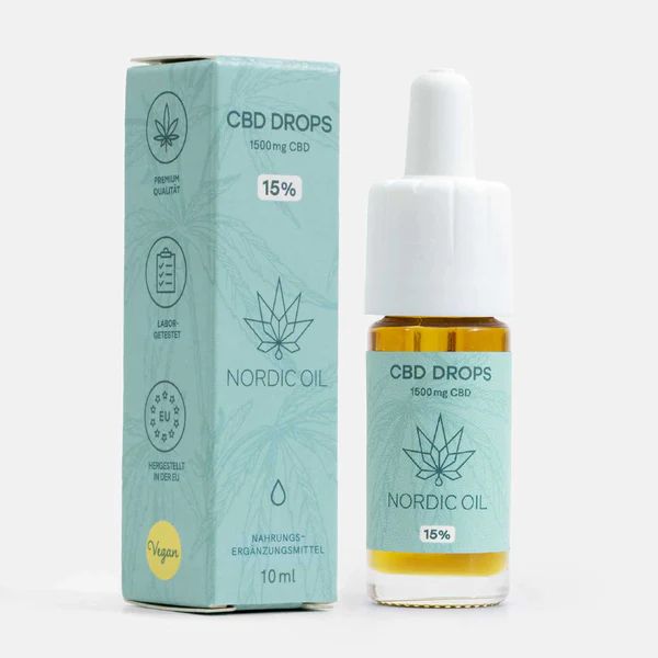 Nordic Öl CBD Plus (15% / 1500mg) 1 ml