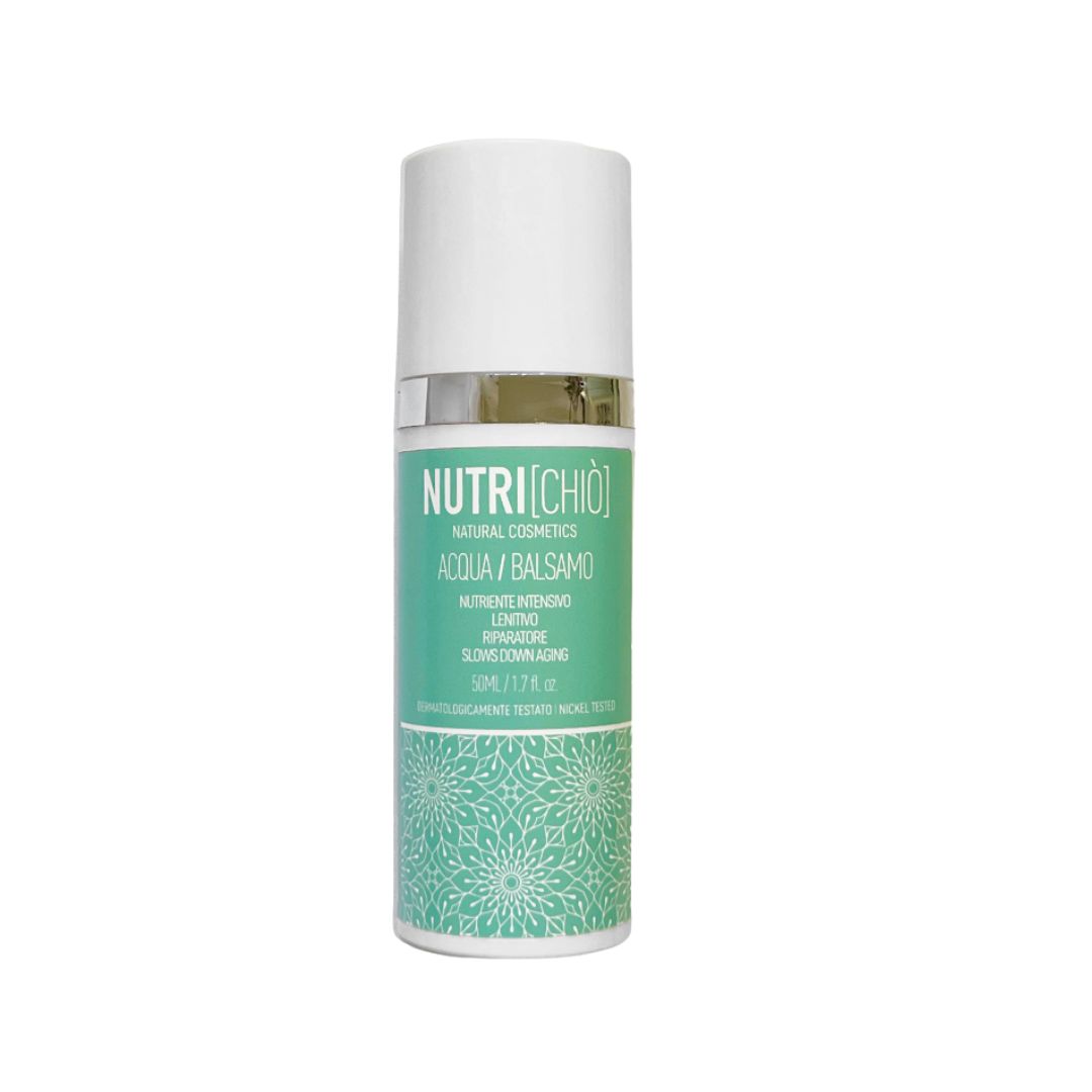Chiò Skincare, Nutrichiò Crema Acqua Balsamo Viso Idratante e Lenitiva, con Bava di Lumaca