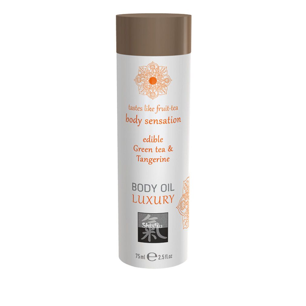 Luxury Body oil edible - Green tea & Tangerine