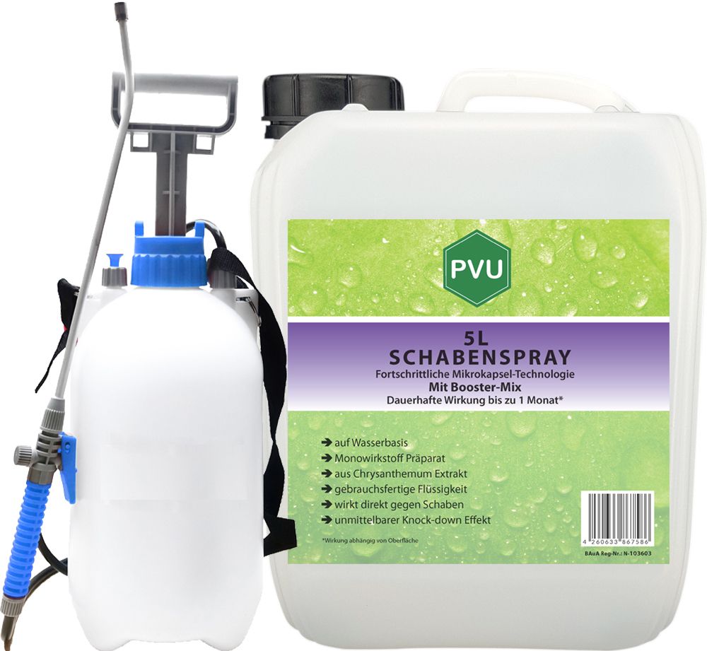 PVU Schabenspray 6 l Spray