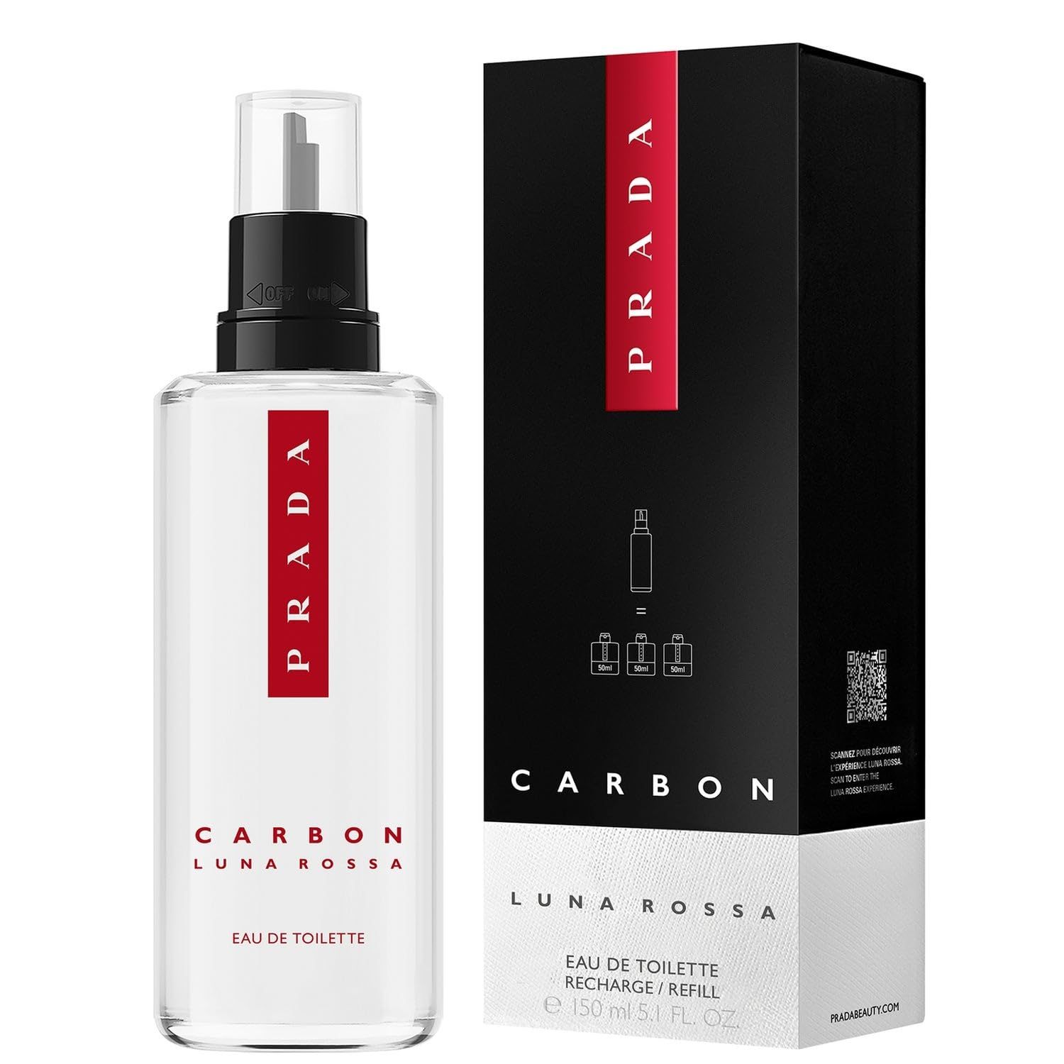 Ricarica LUNA ROSSA CARBON Eau de Toilette 150 ml