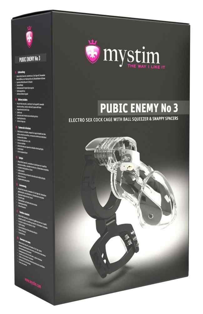 Mystim Pubic Enemy No 3