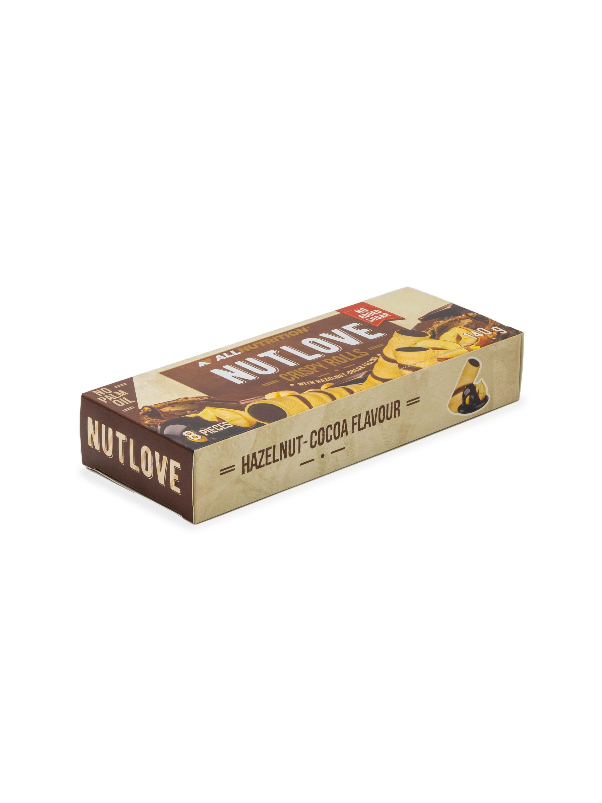 Allnutrition Nutlove Crispy Rolls with Hazelnut-Cocoa Filling